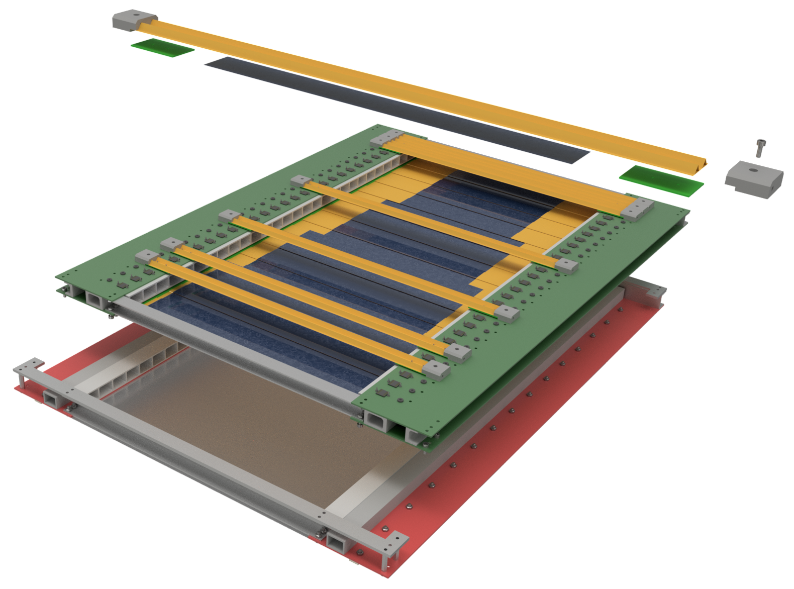 Preliminary design of a P2 tracker module